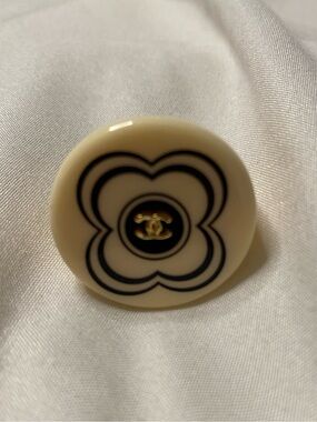 Double C Clover Logo  Resin / Acrylic Ring Women’s SIZE- 7